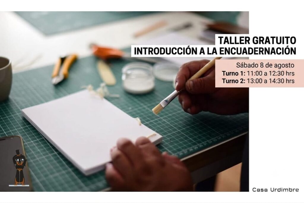Taller: Encuadernación básica