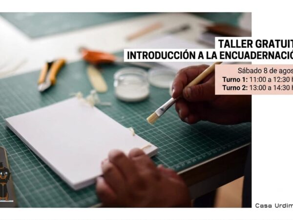 Taller: Encuadernación básica